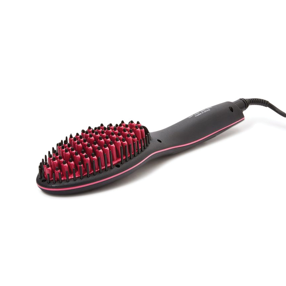 MTT 9906 Ceramic Hair Straightening Brush - Black
