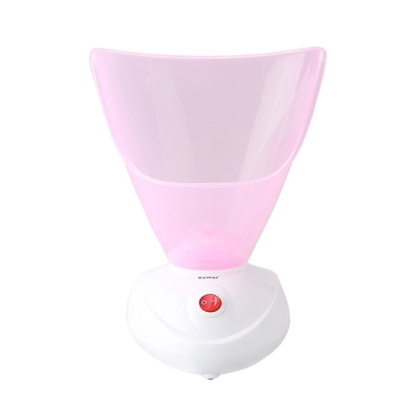 Kemei KM-6068 face SPA Water Nano-Spray Steam Face Device - Pink