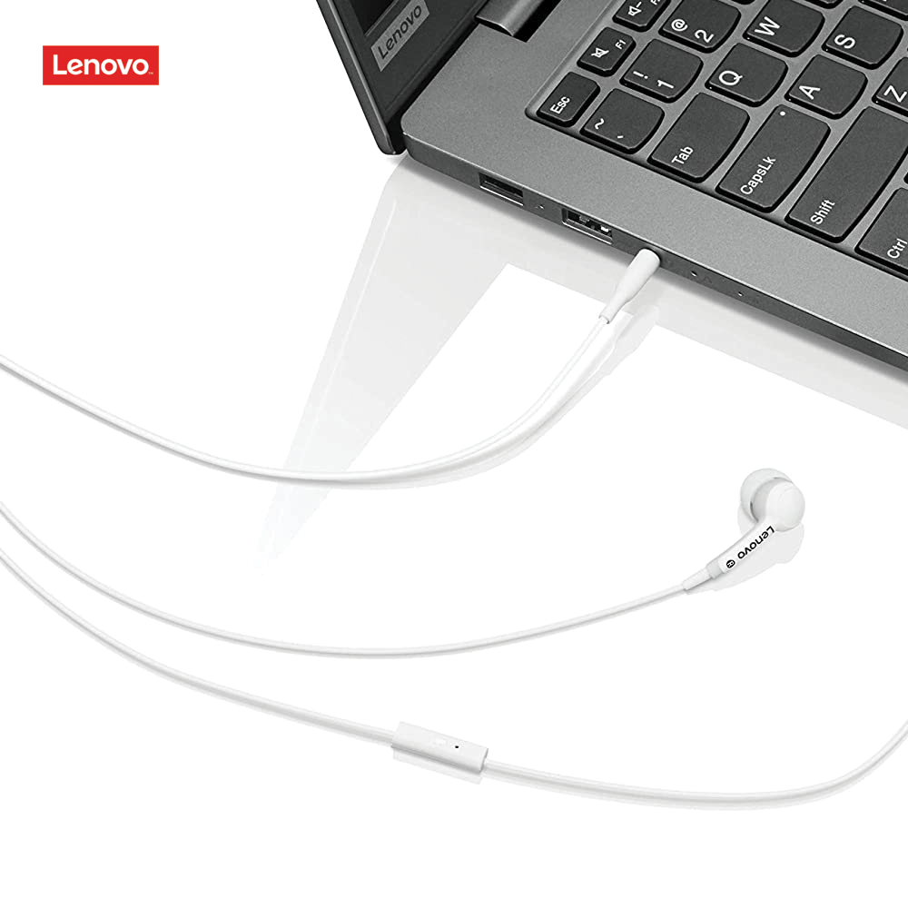 Lenovo 100 In-Ear Headphone GXD0S50938 - White