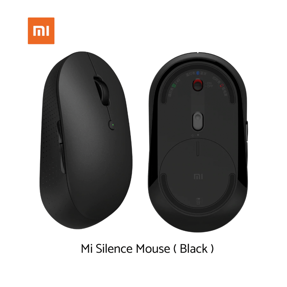 Xiaomi Mi Dual Mode Wireless Mouse Silent Edition -  Black