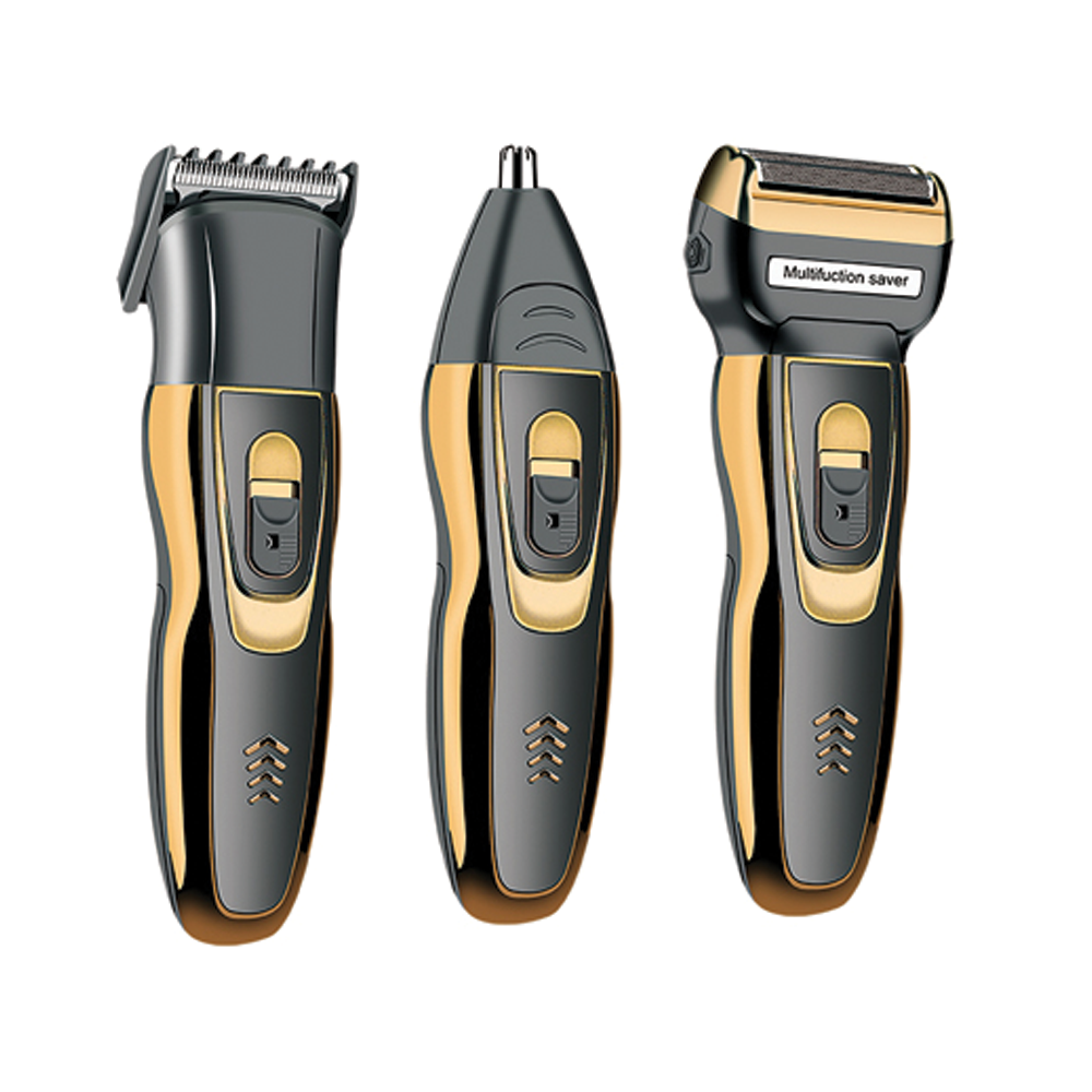 Hamilton HT-2257 3 in 1 Professional Hair Clippers, Trimmer, Shaver - Black