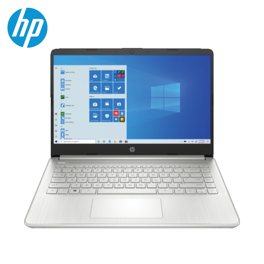 HP Laptop 14S-FQ0012NE, (20J82EA), 8GB RAM, 512GB SSD, 14 Inch, AMD Radeon Graphics, Windows 10 - Silver
