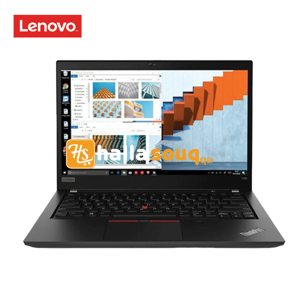 Lenovo Thinkpad T490, 20N20006AD, 14 Inches, Core i5, 8GB RAM, 256GB SSD, Windows 10 Pro -  Black