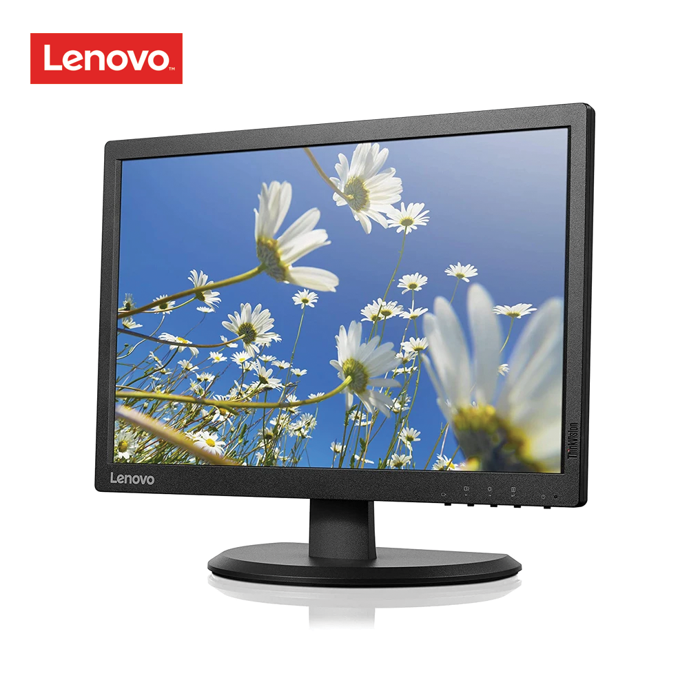 Lenovo ThinkVision E2054, (60DFAAT1UK), 19.5", WXGA+ LED Backlit LCD Monitor - Black