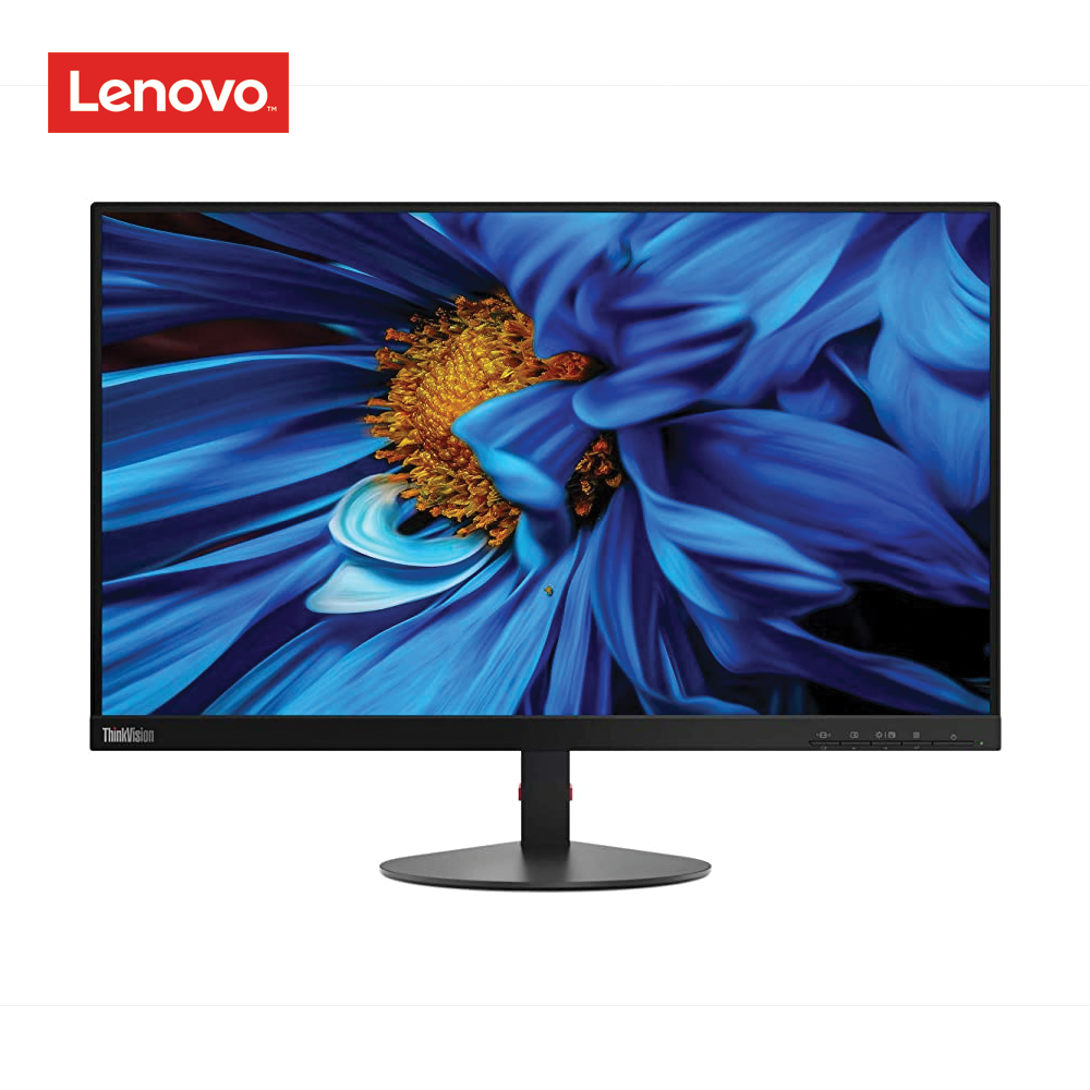 Lenovo ThinkVision S24e-10 (61CAKAT1UK), 23.8 Inch, Monitor - Black