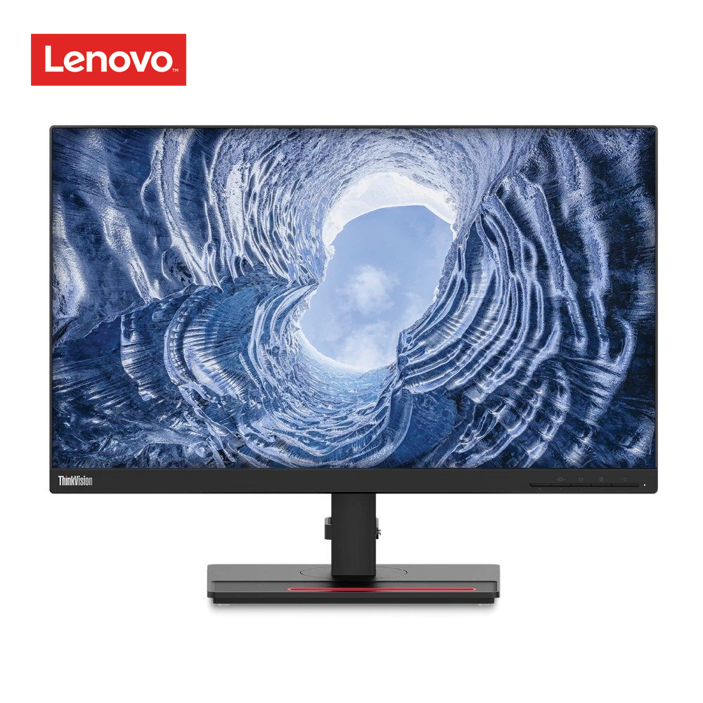 Lenovo ThinkVision T24i-20 Monitor (61F7MAT2UK), 23.8"LED Monitor - Raven Black