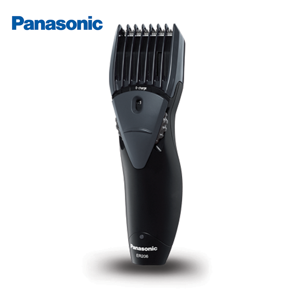 Panasonic ER-206 Beard Hair Clippers, Trimmer - Black