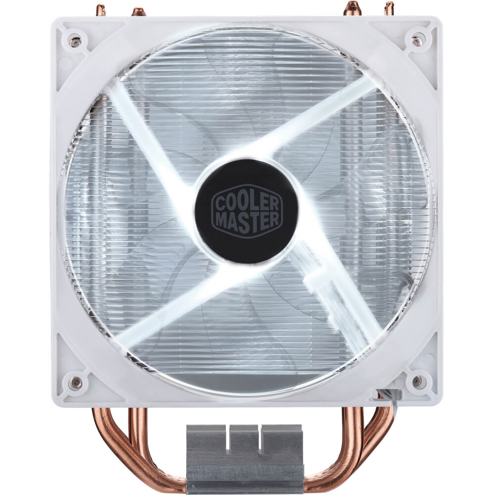 Cooler Master Hyper 212 LED White Edition - RR-212L-16PW-R1 - White - Air Cooling with XtraFlo PWM White LED Fan and 4 Heat Pipes