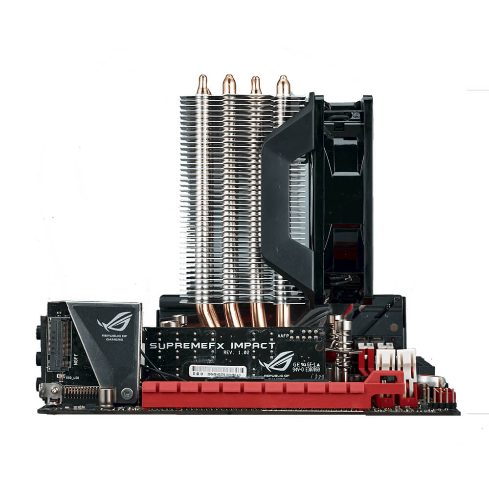 Cooler Master Hyper H410R - RR-H410-20PK-R1 - Silver - Air Cooling with 4 Heat Pipes and Compact 92mm Fan