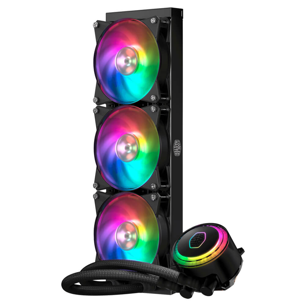 Cooler Master ML360R RGB - MLX-D36M-A20PC-R1 - Black - Liquid Cooling with 360mm Radiator and Addressable RGB LED