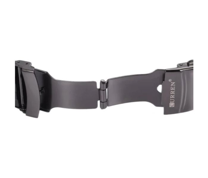 Curren 8009 Stainless Steel Analog Curren Watch For Men - Black
