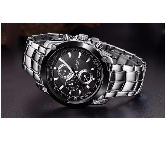 Curren 8025 Stainless Steel Analog Casual Curren Watch For Men