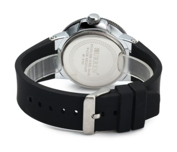 Curren 8160 Quartz Analog Curren Watch For Men - Black And White