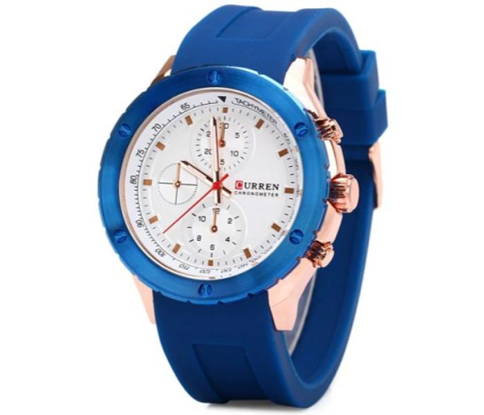 Curren 8165 Analog Quartz Curren Watch For Men - Blue