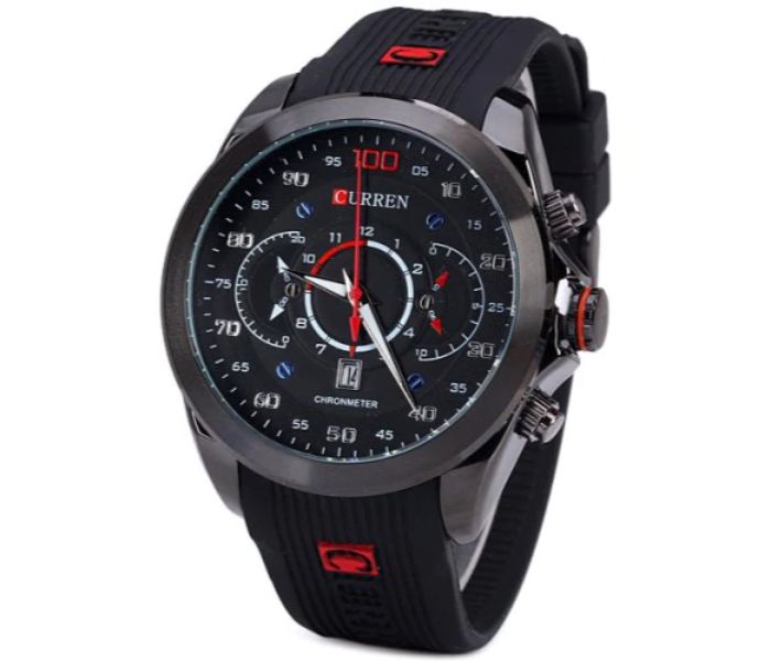 Curren 8166 Analog Quartz Curren Watch For Men - Black