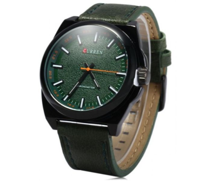 Curren 8168 Casual Analog Quartz Curren Watch For Men - Green