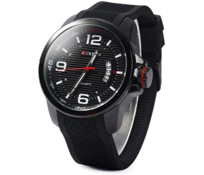 Curren 8174 Analog Quartz Curren Watch For Men - Black