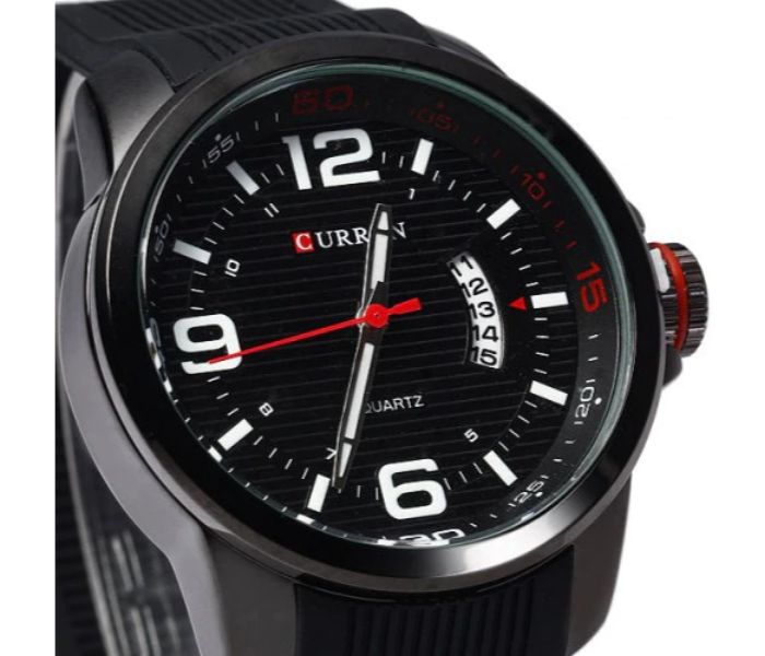 Curren 8174 Analog Quartz Curren Watch For Men - Black