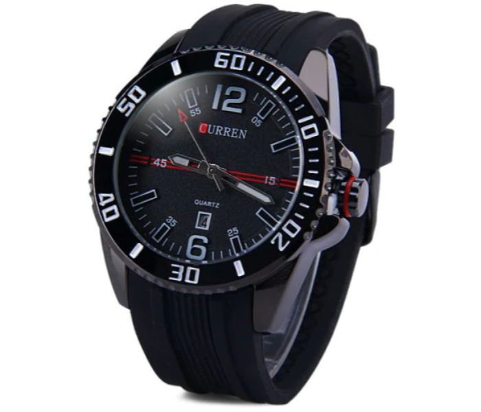 Curren 8178 Analog Quartz Curren Watch For Men - Black