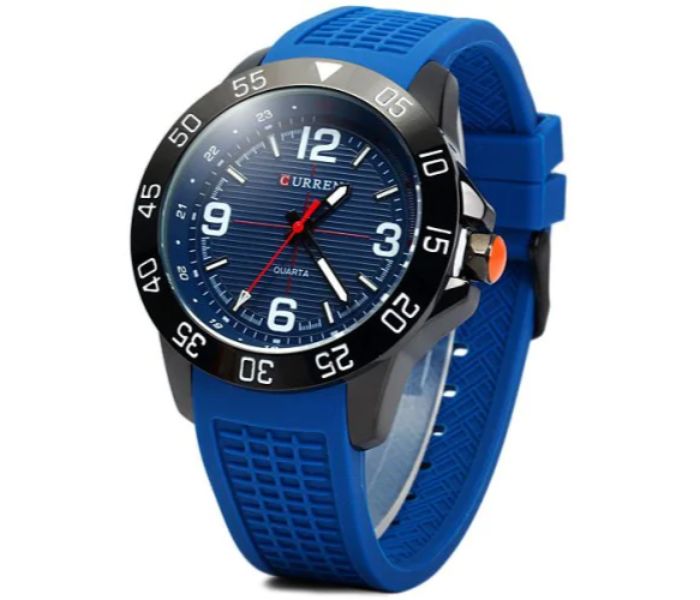 Curren 8181 Analog Quartz Curren Watch For Men - Blue