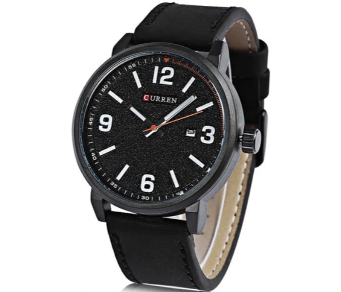 Curren 8218 Quartz Curren Watch For Men - Black