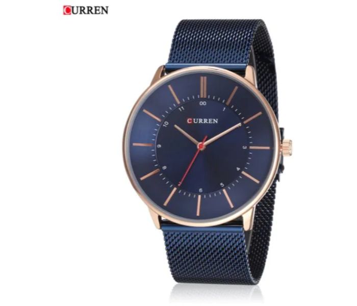 Curren 8303 Analog Quartz Curren Watch For Men - Blue