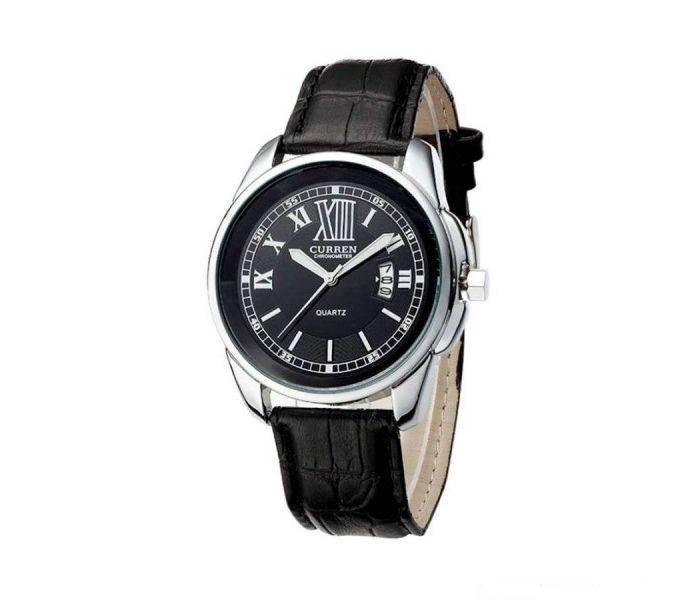 Curren 8060 Chronometer Quartz Curren Watch For Men - Black