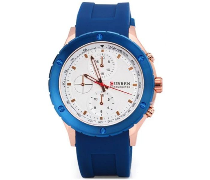 Curren 8165 Analog Quartz Curren Watch For Men - Blue