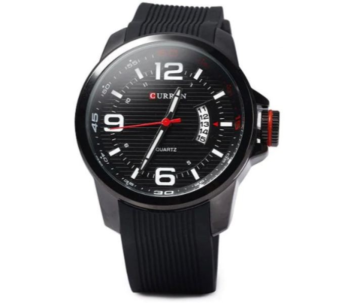 Curren 8174 Analog Quartz Curren Watch For Men - Black