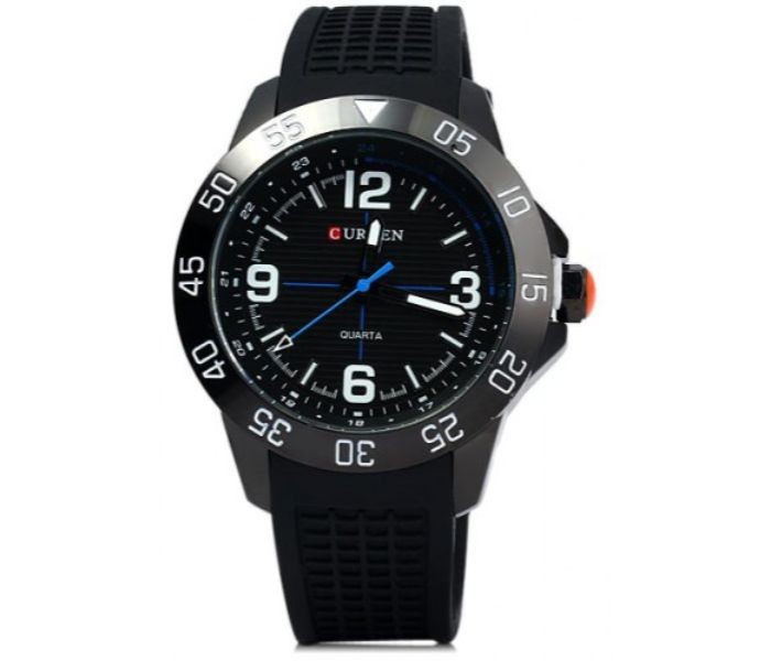 Curren 8181 Analog Quartz Curren Watch For Men - Black