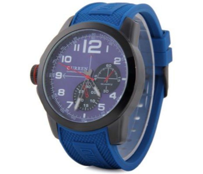 Curren 8182 Wrist Curren Watch For Men - Blue