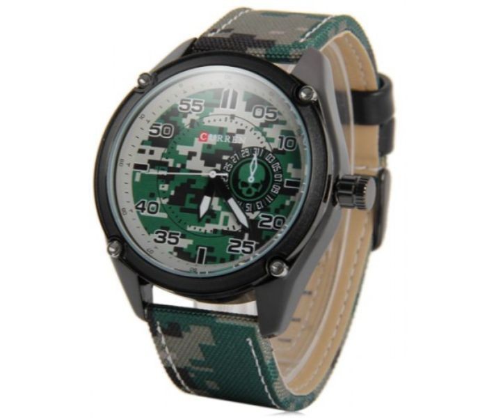 Curren 8183 Analog Curren Watch For Men - Green