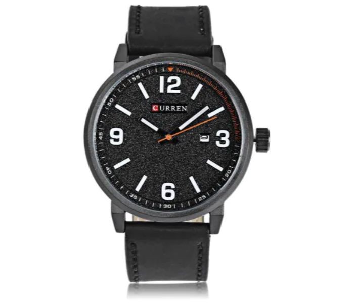 Curren 8218 Quartz Curren Watch For Men - Black