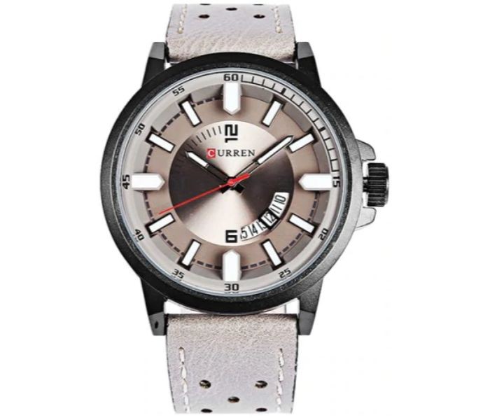 Curren 8228 Quartz Curren Watch For Men - Grey