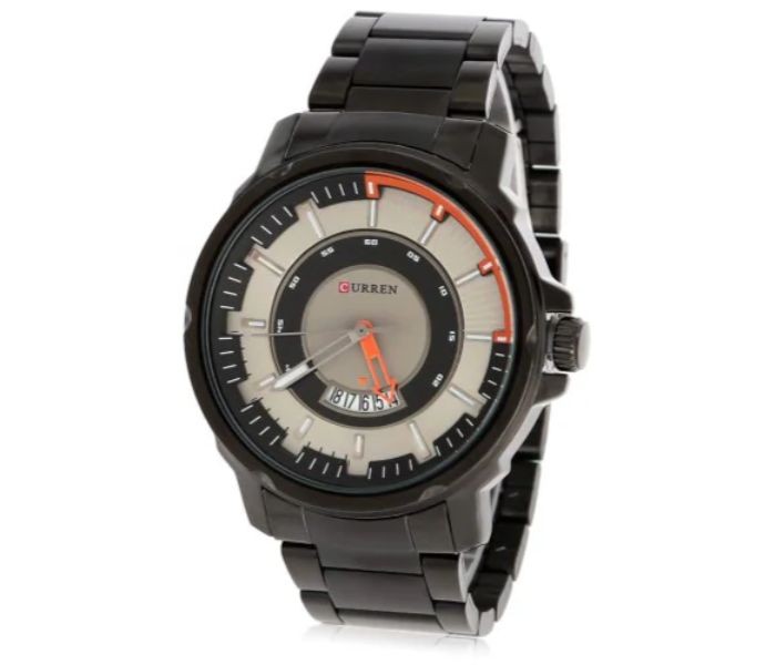 Curren 8229 Business Quartz Curren Watch For Men - Black