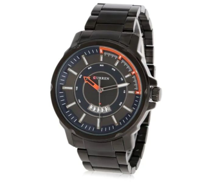 Curren 8229 Business Quartz Curren Watch For Men - Blue And Black