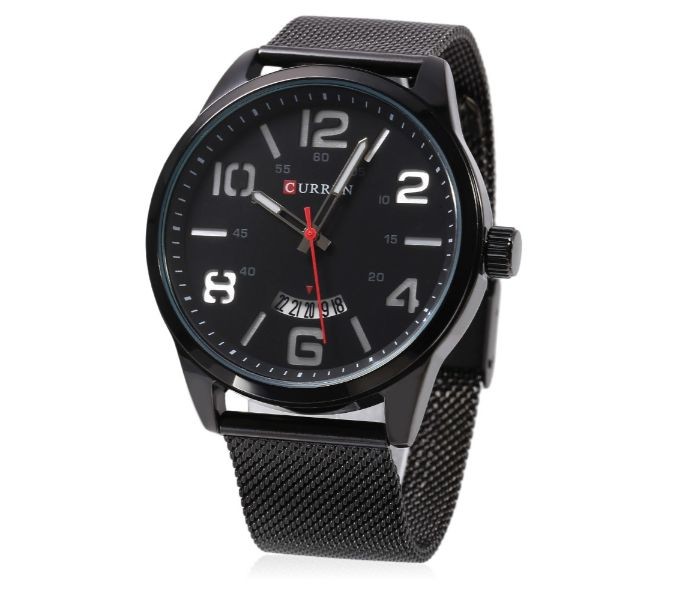 Curren 8236 Fashion Quartz Curren Watch For Men - Black