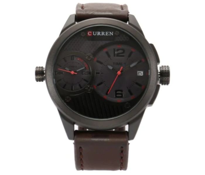 Curren 8249 Business Quartz Curren Watch For Men - Black