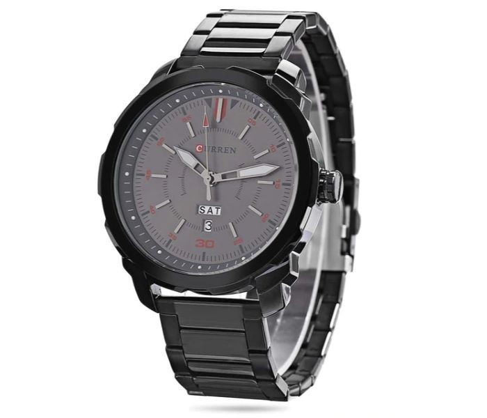 Curren 8266 Quartz Curren Watch For Men - Grey