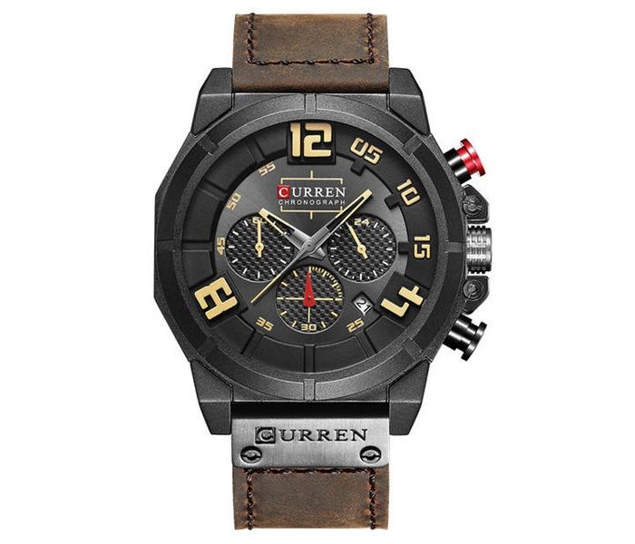 Curren 8287 Chronograph Curren Watch For Men - Black