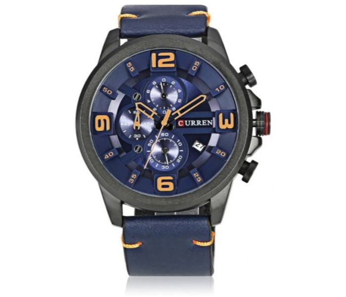 Curren 8288 Chronograph Curren Watch For Men - Blue