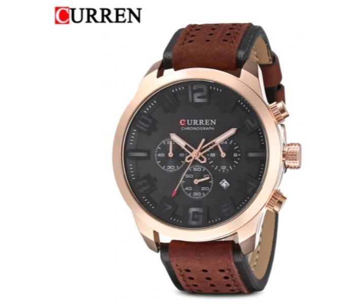 Curren 8289 Chronograph Curren Watch For Men - Black