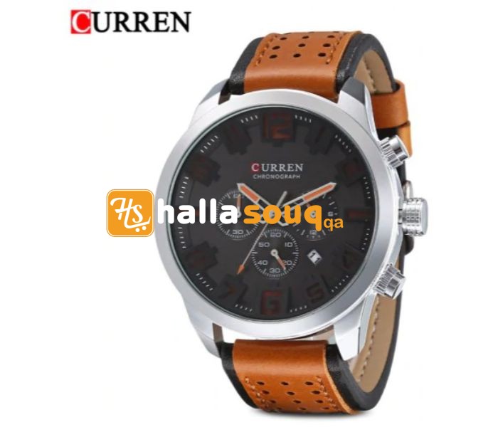 Curren 8289 Chronograph Curren Watch For Men - Brown