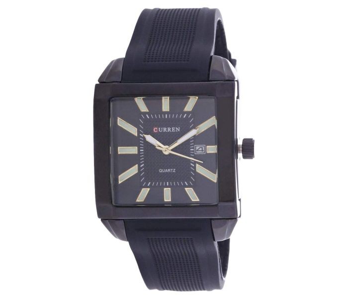 Curren M-8145 Casual Curren Watch For Men - Black