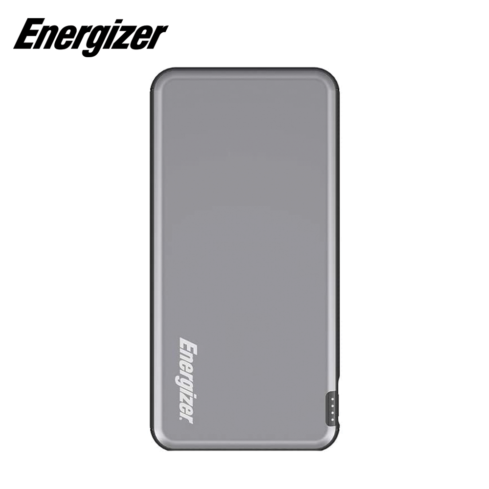 Energizer UE10046 10000mAh Fast Charging Lithium Polymer Power Bank - Grey