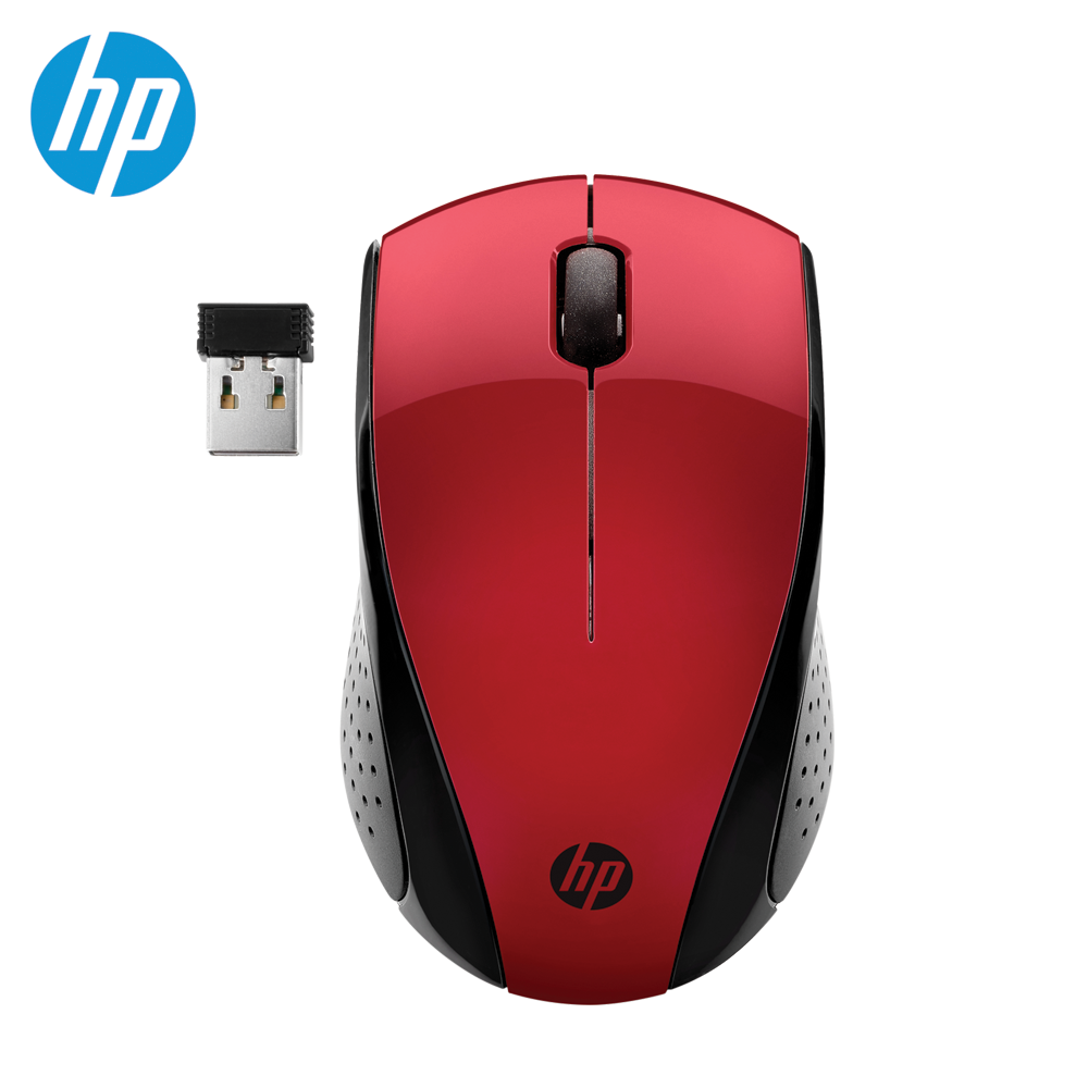 HP 220 (7KX10AA) Wireless Mouse - Sunset Red