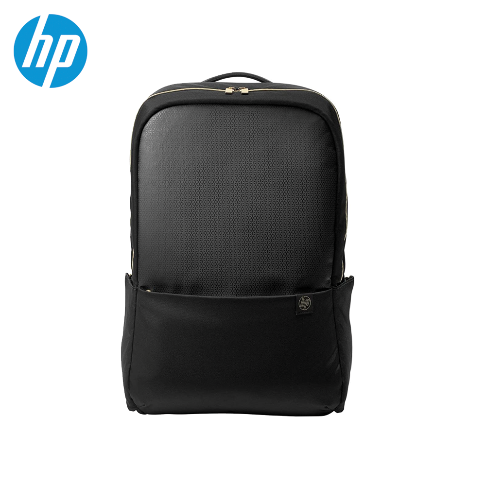 HP Duotone (4QF96AA) 15.6 inch Laptop Backpack - Black and gold