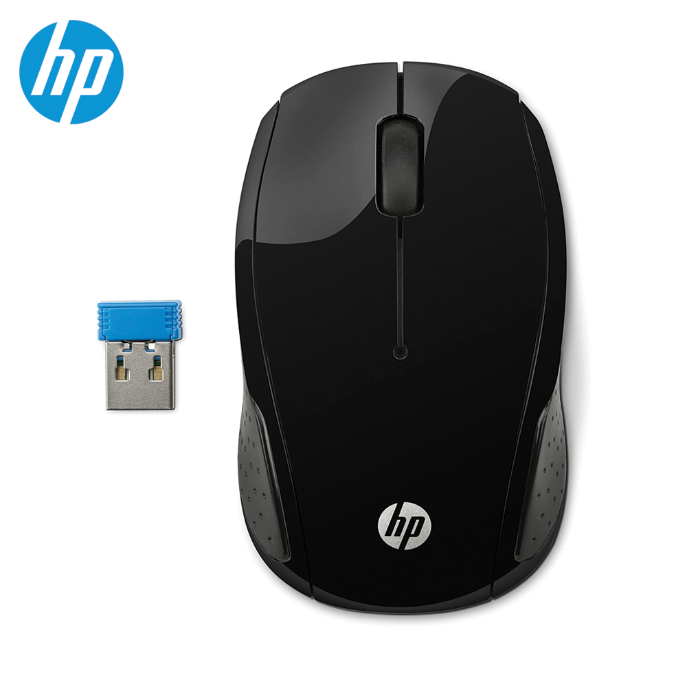 HP X6W31AA 200 Wireless Mouse - Black