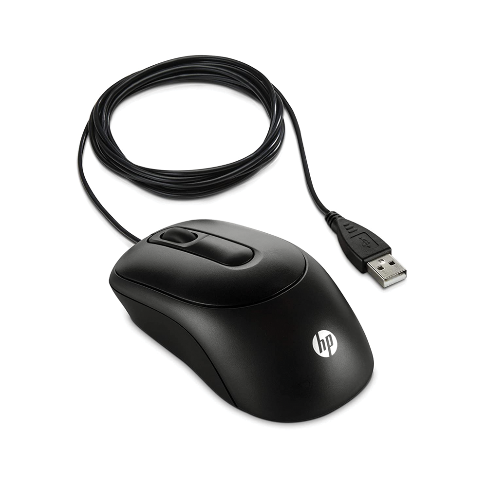 HP X900 (V1S46AA) Wired USB Mouse - Black