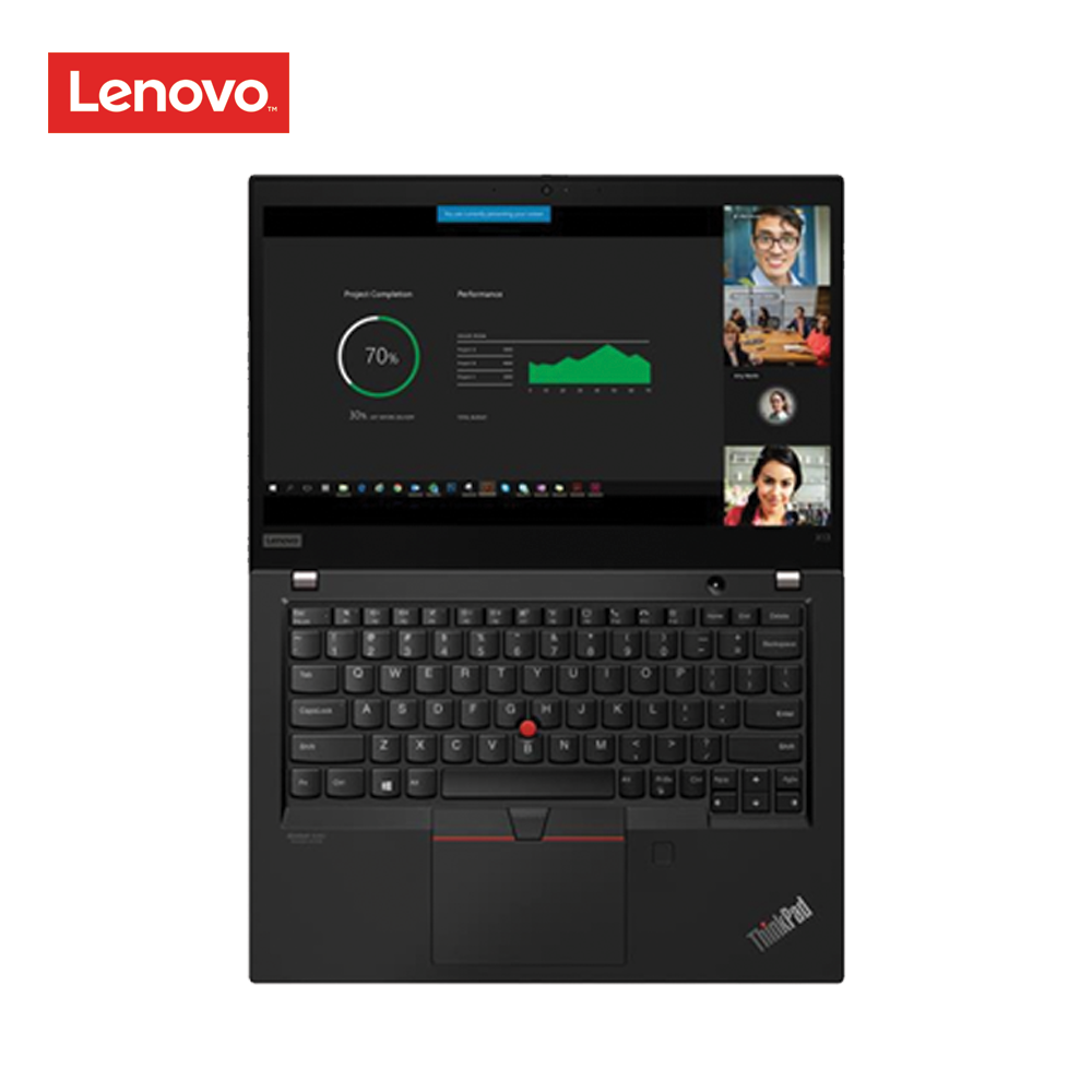 Lenovo ThinkPad X13 Gen 1, 20T2000LAD, Core i7, 16GB DDR4, 512GB SSD, Intel UHD Graphics,13.3 Inch FHD, Windows 10 Pro 64 - Black